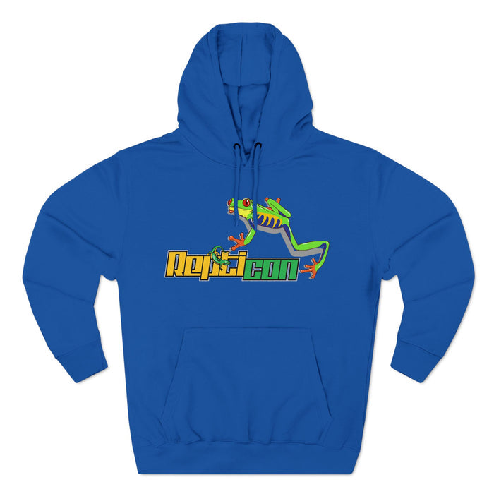 Repticon Three-Panel Fleece Hoodie w/ Red Eyed Tree Frog