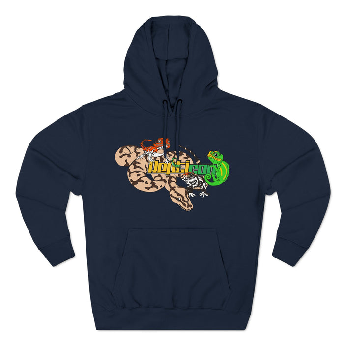 Repticon Three-Panel Fleece Hoodie w/ Reptile Group