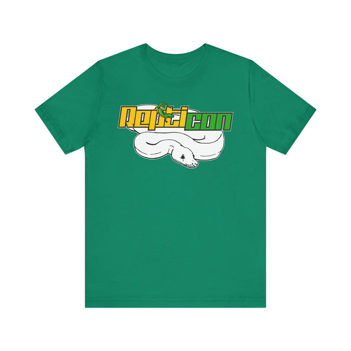 Repticon Unisex Jersey Short Sleeve Tee w/ White Ball Python