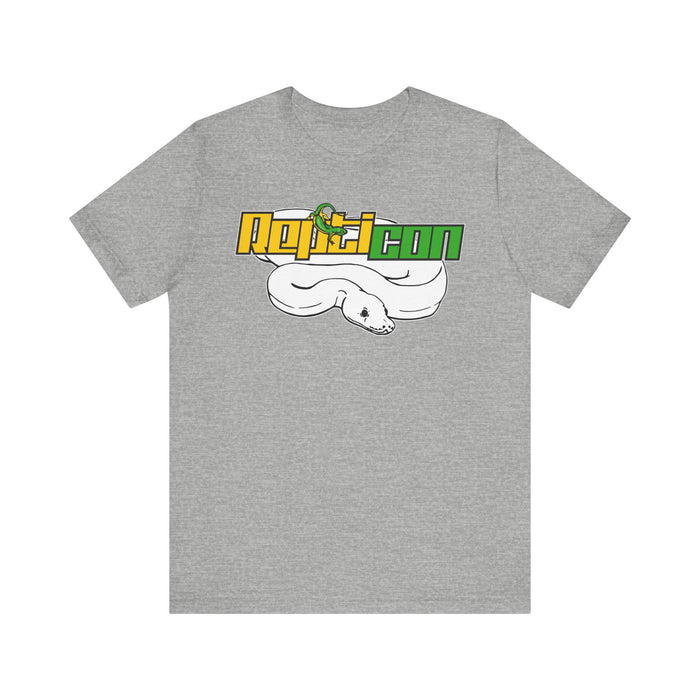 Repticon Unisex Jersey Short Sleeve Tee w/ White Ball Python