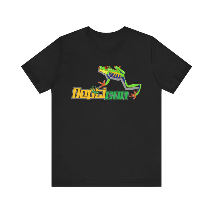 Repticon Unisex Jersey Short Sleeve Tee w/Red-Eyed Tree Frog