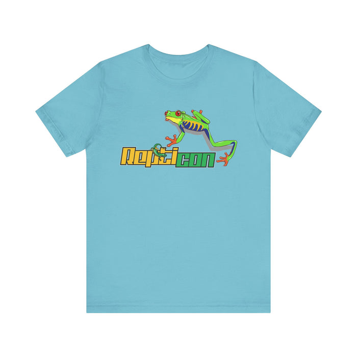 Repticon Unisex Jersey Short Sleeve Tee w/Red-Eyed Tree Frog