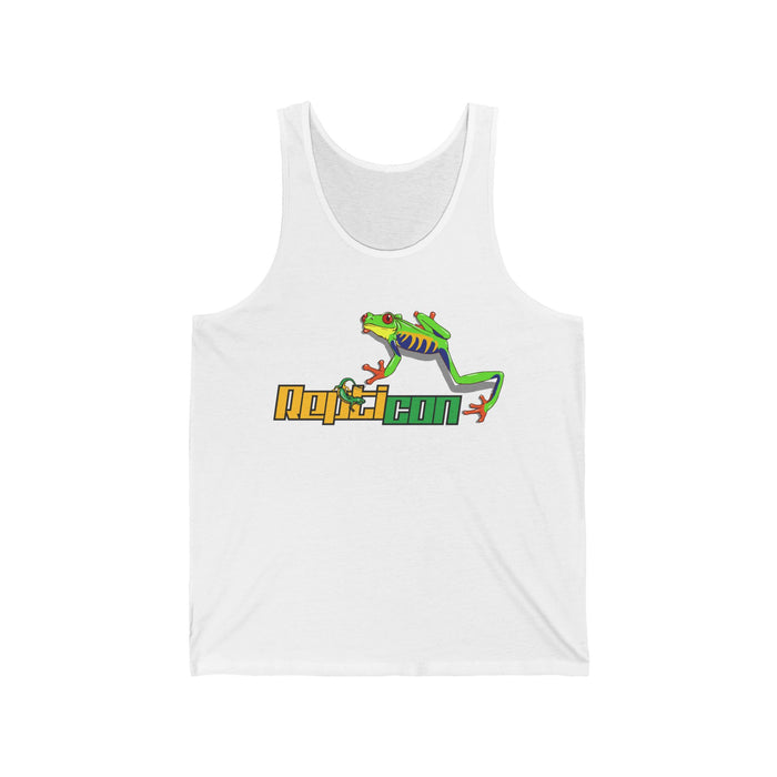 Repticon Unisex Jersey Tank w/ Red Eyed Tree Frog