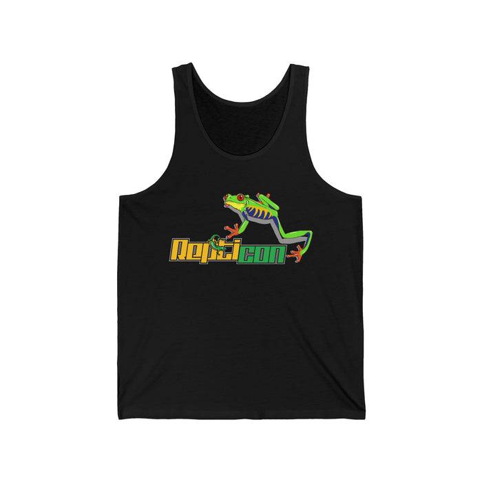 Repticon Unisex Jersey Tank w/ Red Eyed Tree Frog