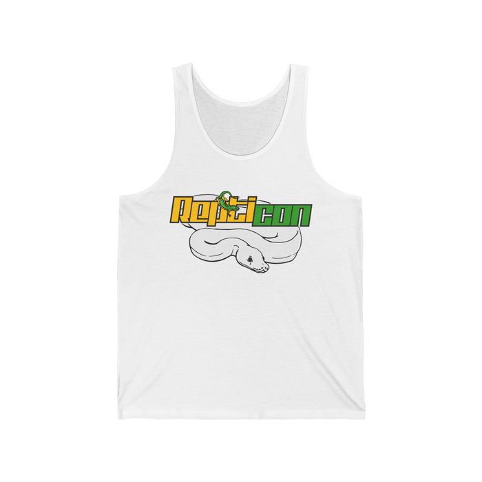 Repticon Unisex Jersey Tank w/ White Ball Python
