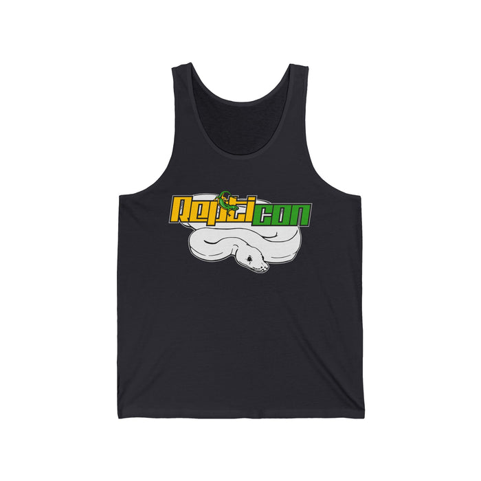 Repticon Unisex Jersey Tank w/ White Ball Python