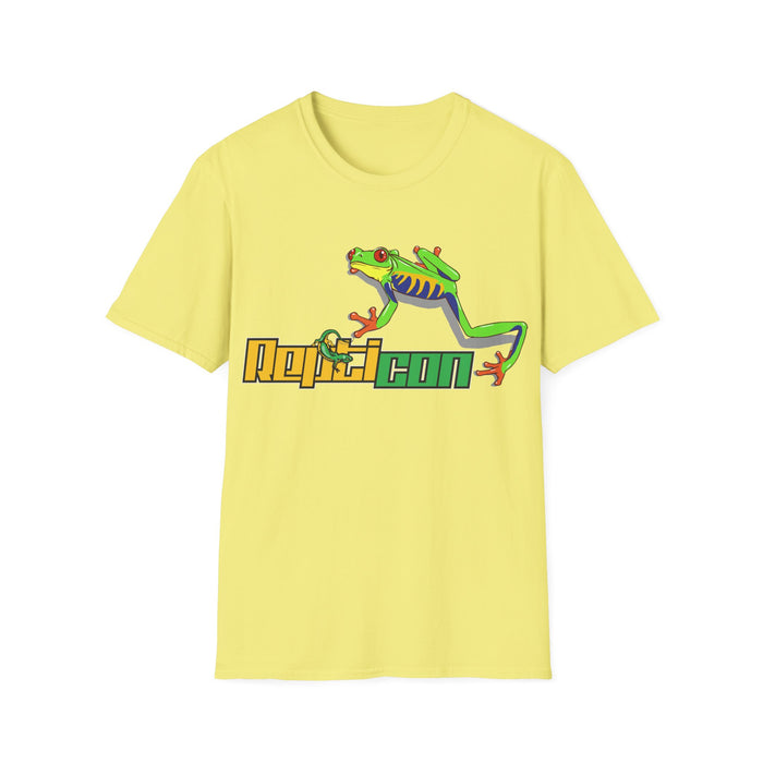 Repticon Unisex Softstyle T-Shirt w/ Red Eyed Tree Frog