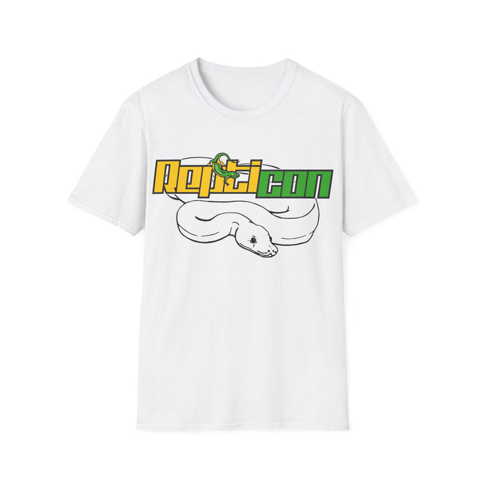 Repticon Unisex Softstyle T-Shirt w/ White Ball Python