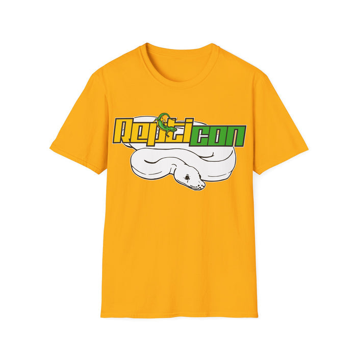 Repticon Unisex Softstyle T-Shirt w/ White Ball Python