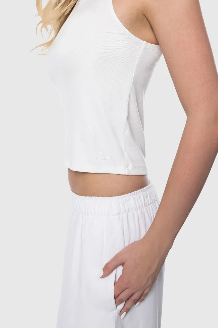 Ribbed Tank Tank Tops - Side