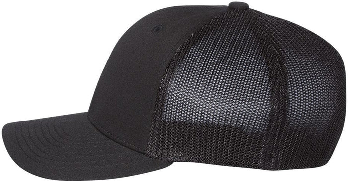 no-logo Richardson Fitted Trucker with RFlex-Caps-Richardson-Thread Logic