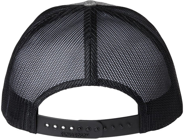 no-logo Richardson Low Pro Heather Trucker-Caps-Richardson-Thread Logic