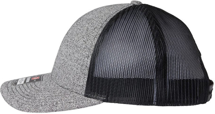 no-logo Richardson Low Pro Heather Trucker-Caps-Richardson-Thread Logic