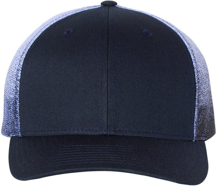 Navy/Navy to White Fade / OSFA