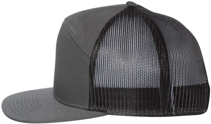 no-logo Richardson Seven-Panel Trucker Cap-Caps-Richardson-Thread Logic