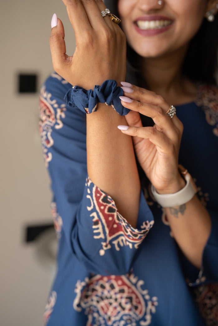 Rika Cotton Lounge Set- Blue Boota