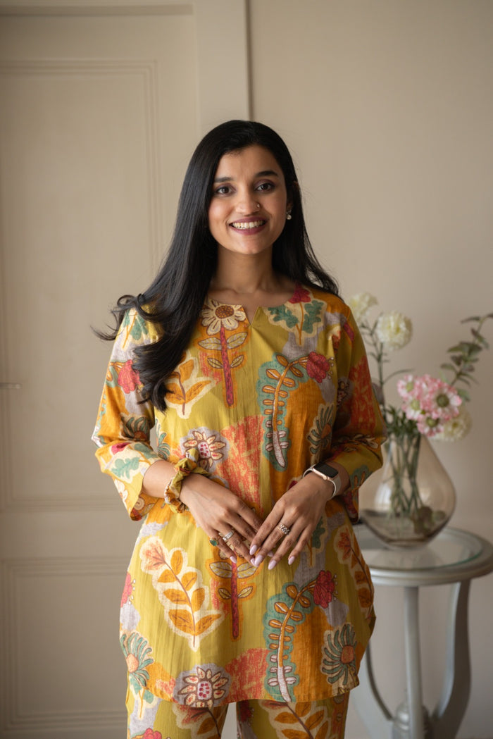 Rika Cotton Lounge Set- Colorful