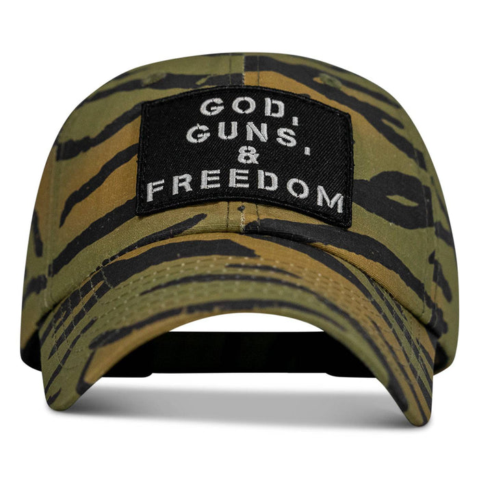 Ripstop God, Guns and Freedom Lifestyle Patch Low Profile Hat