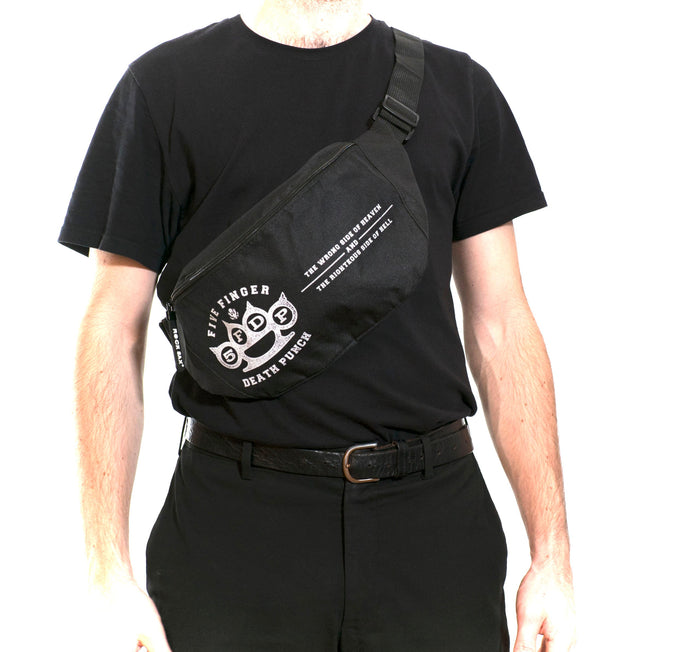 Rocksax Five Finger Death Punch Bum Bag (Fanny pack) - Logo