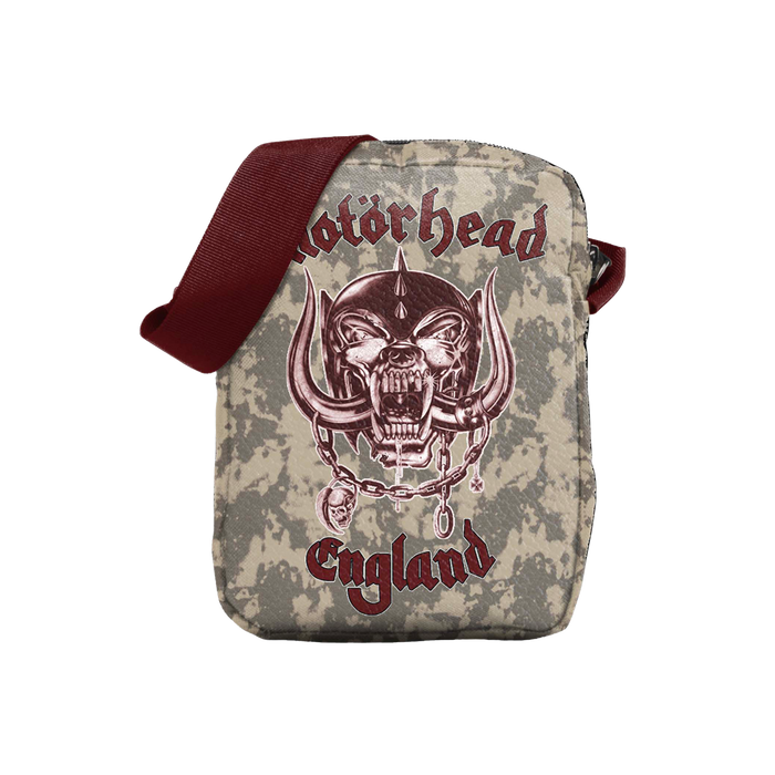Rocksax Motorhead Crossbody Bag - England White