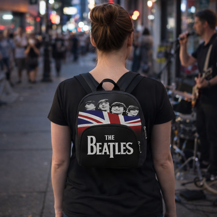 Rocksax The Beatles Mini Backpack - Let It Be ( Flag)