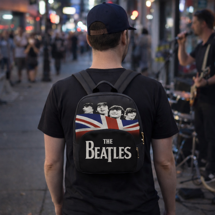 Rocksax The Beatles Mini Backpack - Let It Be ( Flag)