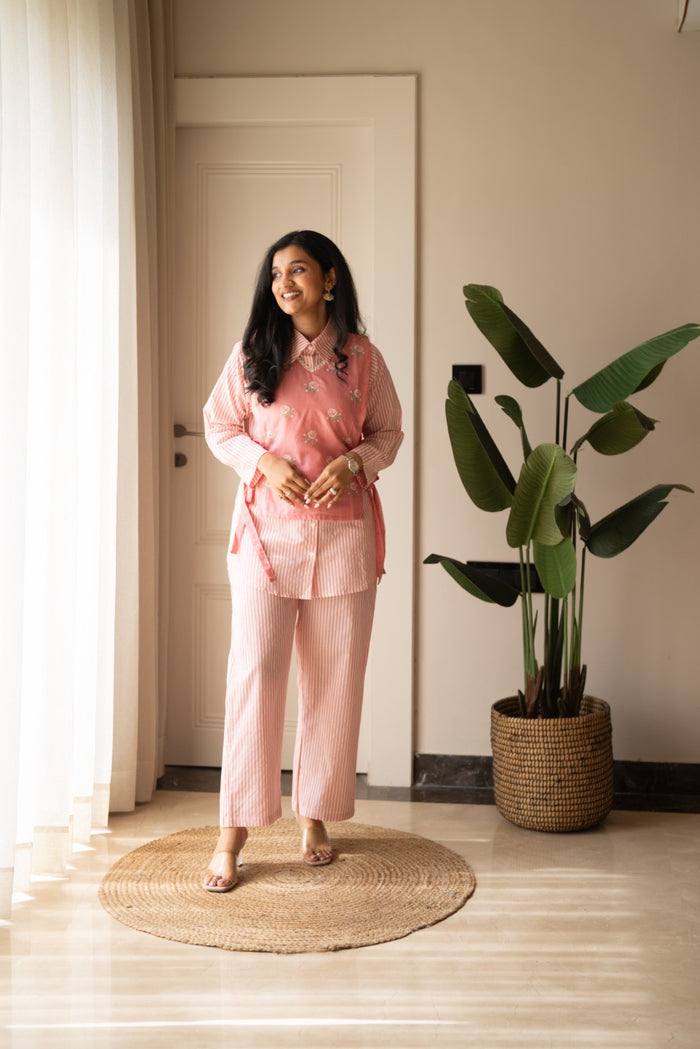 Rose Multi- Way Coord Set- Pink