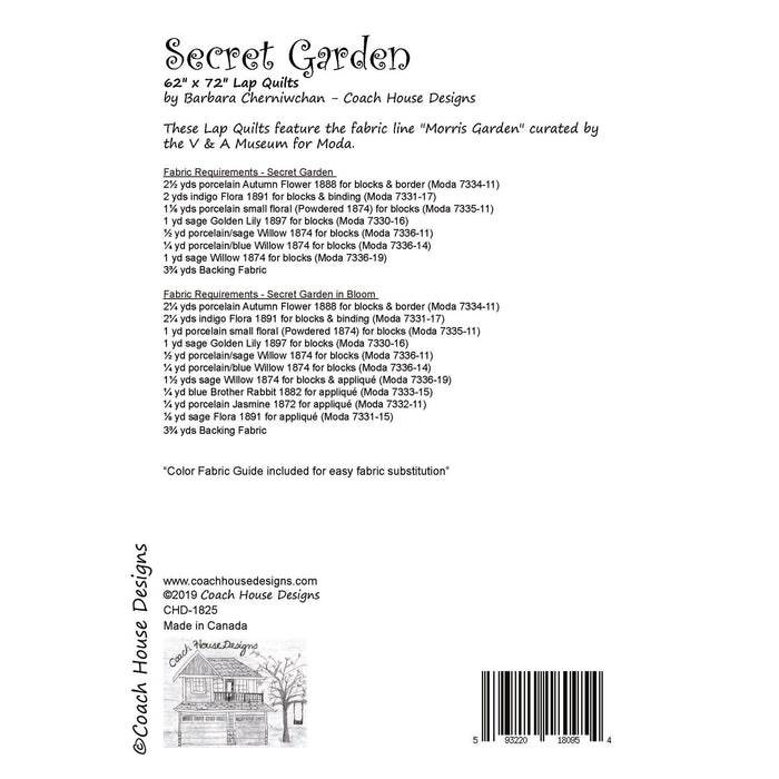 Secret Garden Quilt Pattern