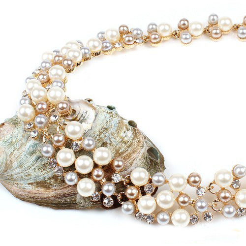 SET621 - Fashion Pearl Necklace Set