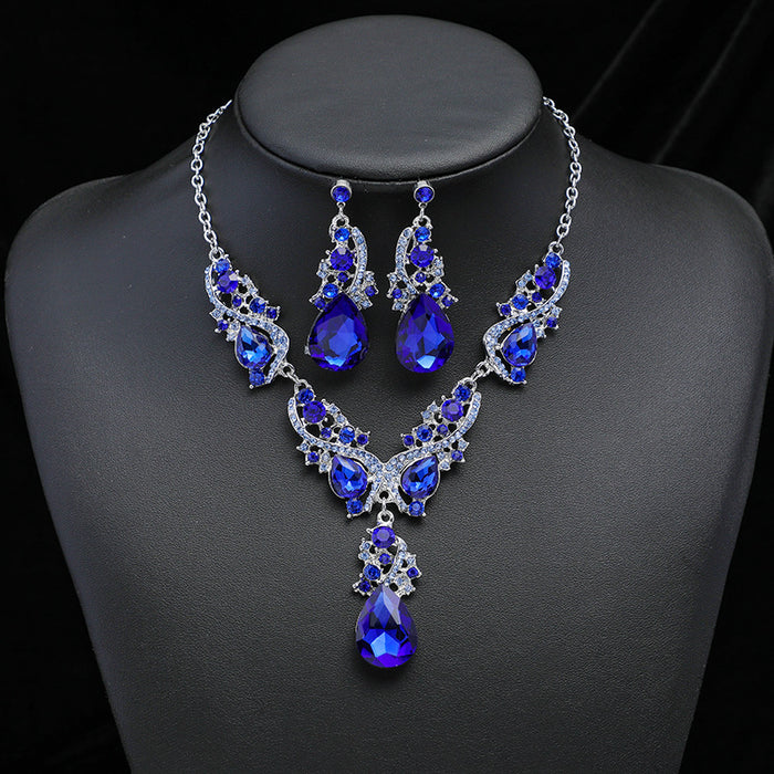 SET645 - Retro Gemstone Jewellery Set