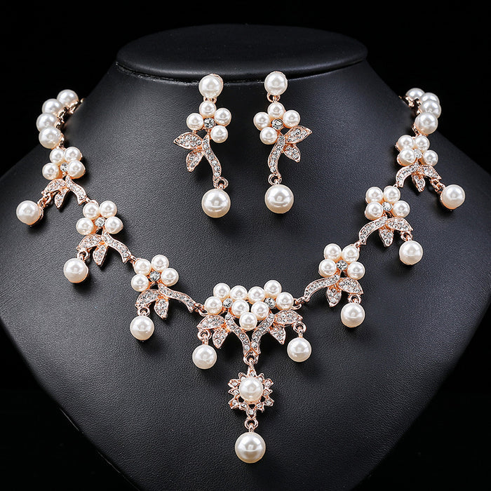 SET650 - Retro Pearl Jewellery Set