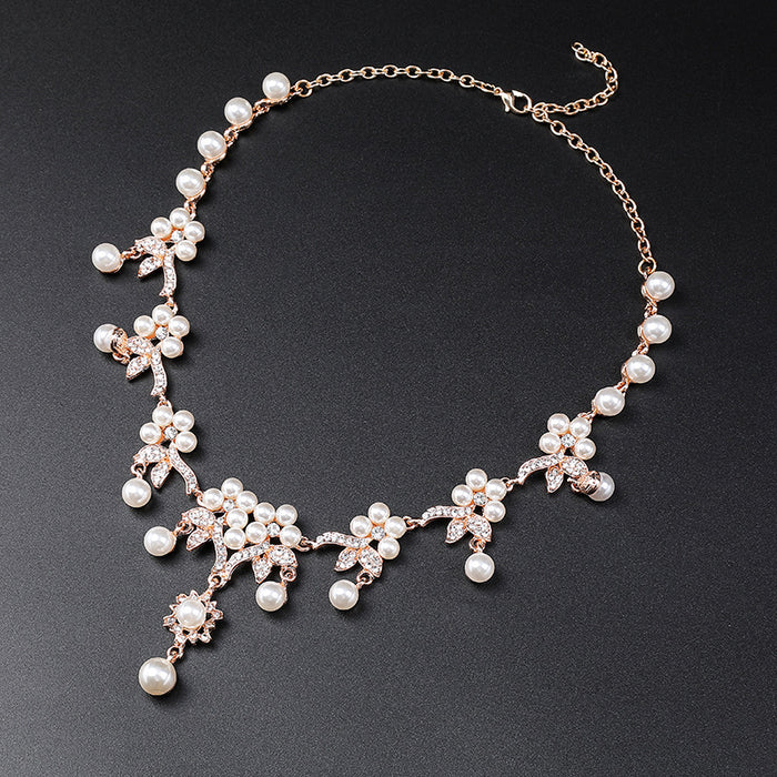 SET650 - Retro Pearl Jewellery Set