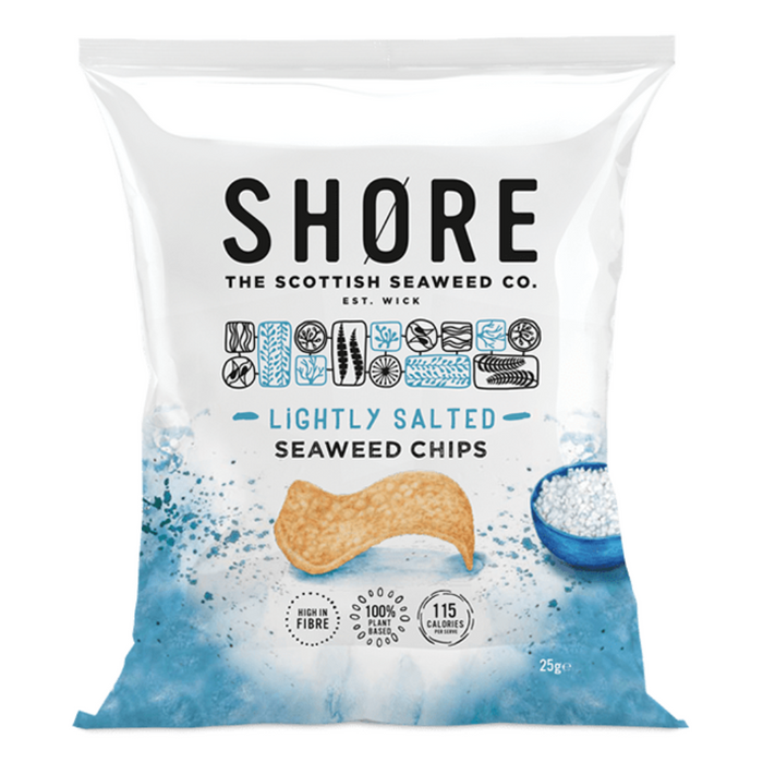 SHORE Seaweed Chips Sea Salt 80g