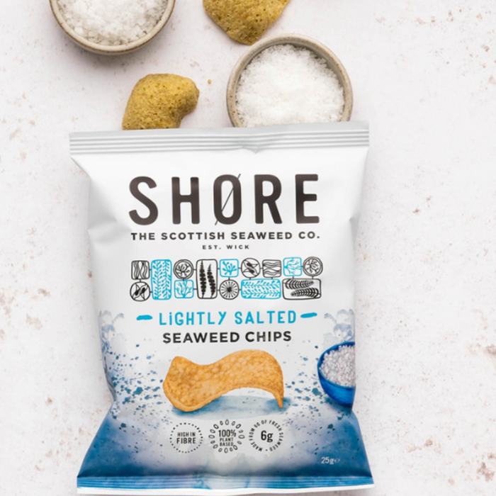 SHORE Seaweed Chips Sea Salt 80g