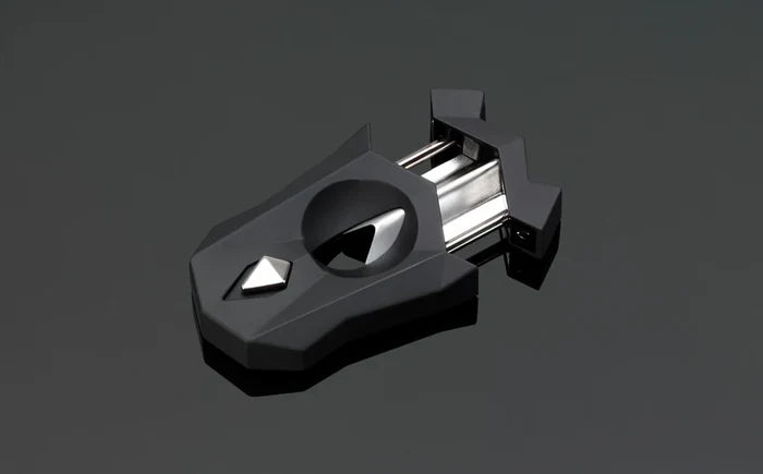 Siglo V-Cut Cigar Cutter Black Matt - 10011433D