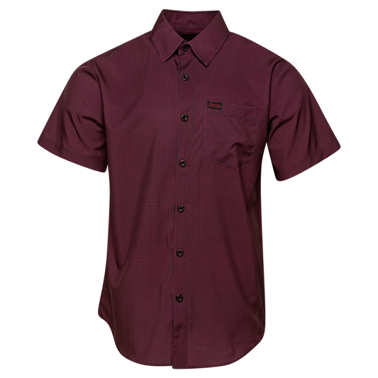 Simple Mind Party Shirt - Black & Red