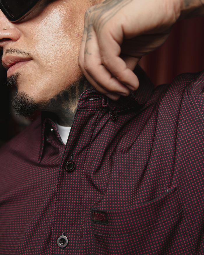 Simple Mind Party Shirt - Black & Red - Dixxon Flannel Co.