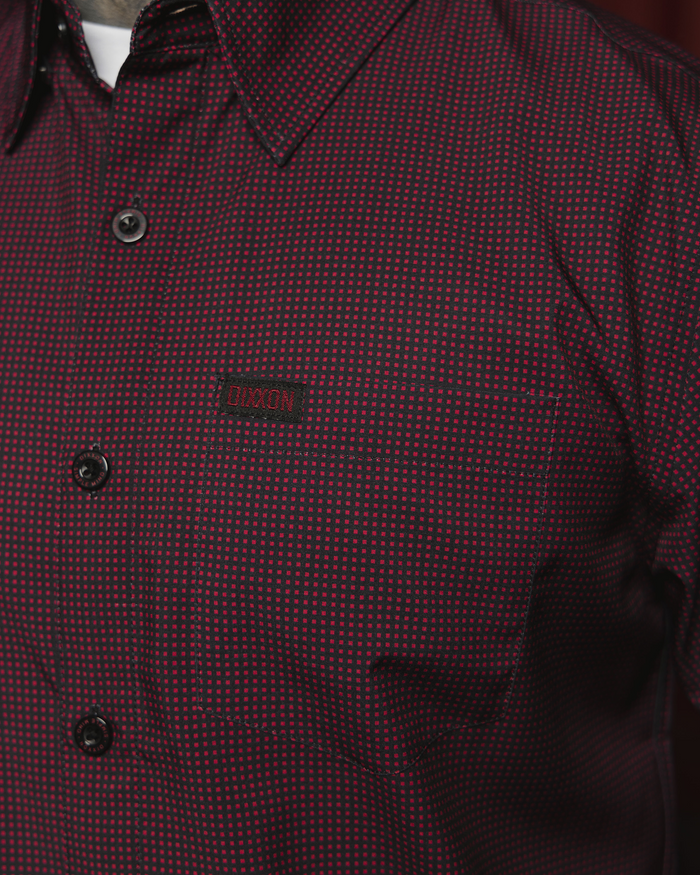 Simple Mind Party Shirt - Black & Red - Dixxon Flannel Co.