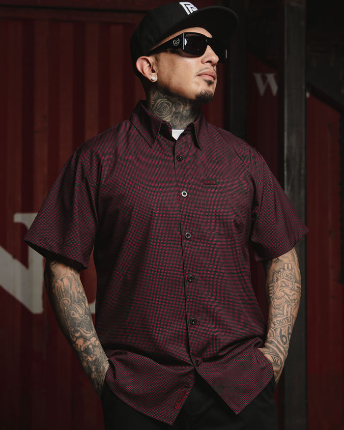 Simple Mind Party Shirt - Black & Red - Dixxon Flannel Co.