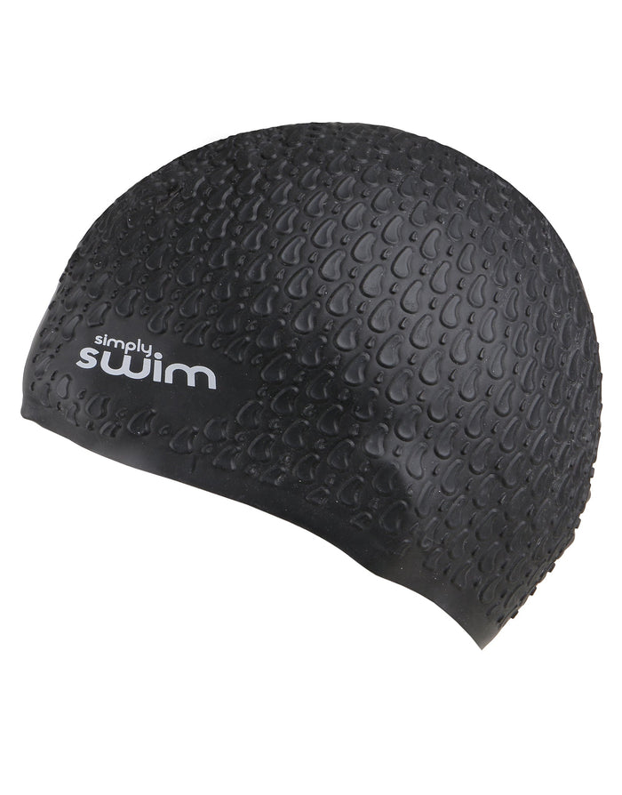Simply Swim Unisex Silicone Bubble Swim Cap