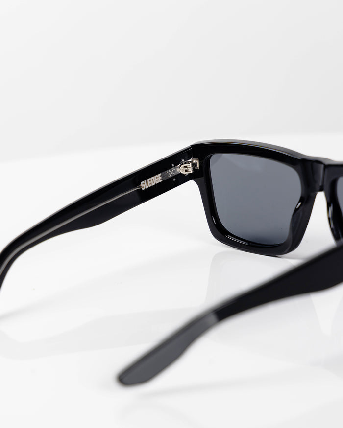 Sledge Sunglasses - Black & Grey Polarised