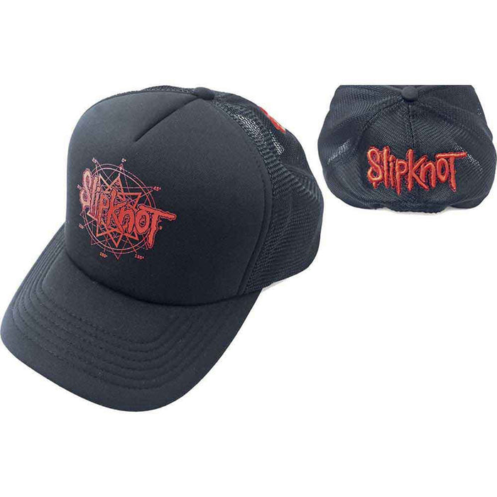 SLIPKNOT - LOGO - Mesh Back Cap Black