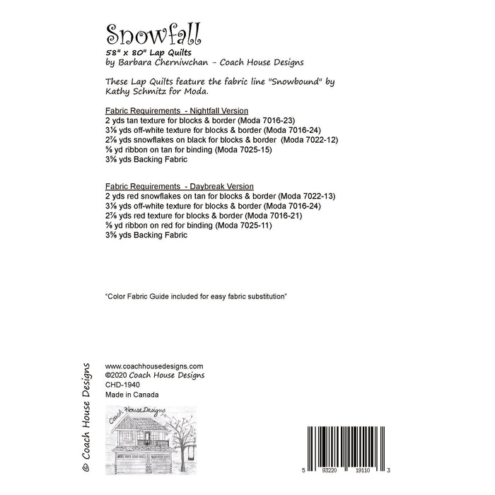 Snowfall Quilt Pattern