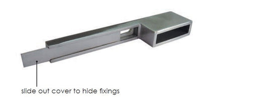 SOLO 50x10mm, EXTENDED WALL PLATE - Image 1