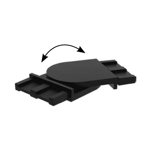 SOLO 50x10mm, HORIZONTAL SWIVEL JOINER - Image 4