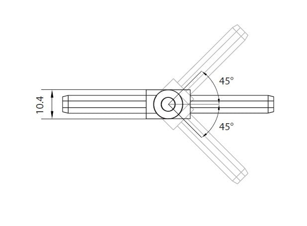 SOLO 50x10mm, VERTICAL JOINER - Image 2