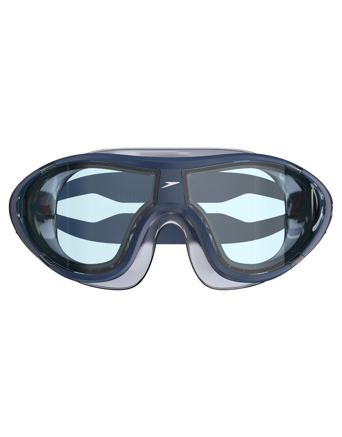Speedo Biofuse 2.0 swim masks with clear lens, black frame and flexible silicone skirt
