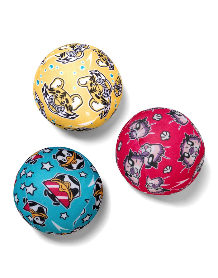 Speedo Character Splash soft pool balls with Mickey Mouse prints