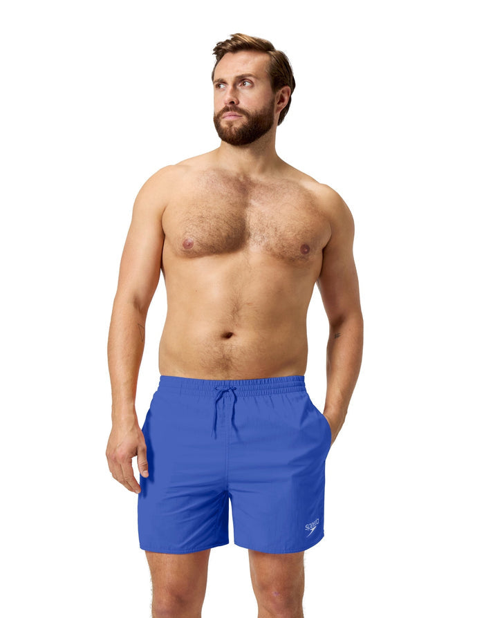 Royal blue Speedo Essentials 16’’ watershorts with drawstring waist