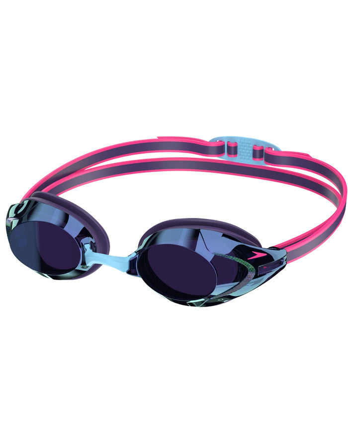 Speedo Limited Edition Vanquisher 3.0 Mirrored Swim Goggle - Purple
